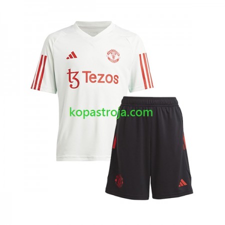 Manchester United Barn Träningströjor Vit 2023/24